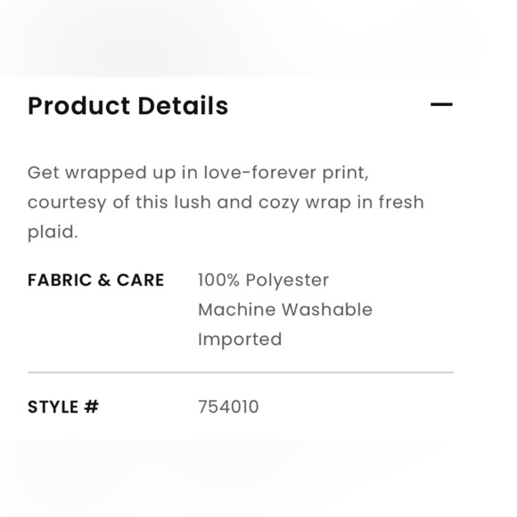 Lou & Grey Plaid Sweater Wrap - Picture 3 of 8